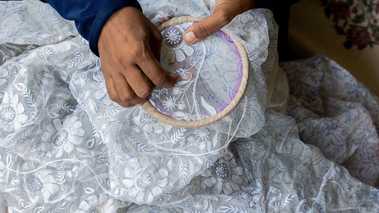 Why Is Authentic Chikankari So Expensive? The Truth Behind Lucknowi Hand Embroidery