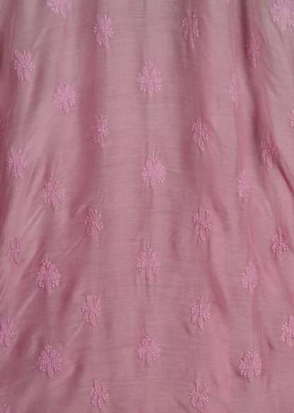 Firgun Mint Green dual shade Lucknowi Chikankari Muslin Kurta
